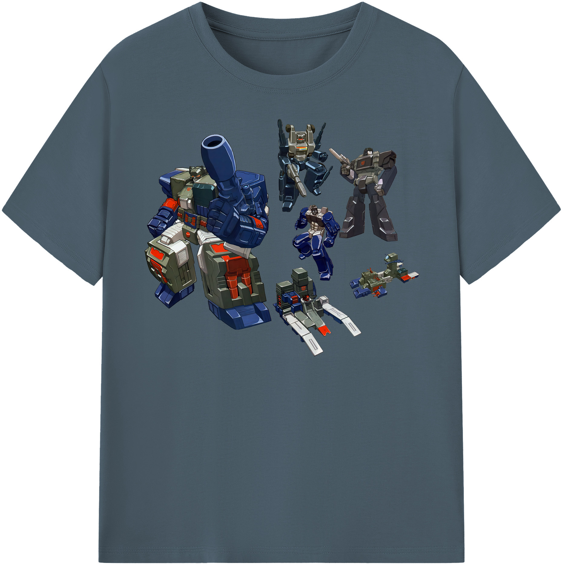 （画像用） Transformers トランスフォーマー 綿100％半袖Tシャツ（フロントプリント）